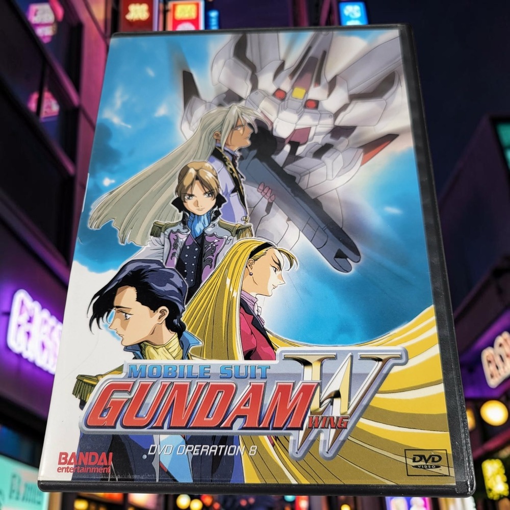 Bandai Mobile Suit Gundam Wing DVD Operation 8 Episodes 36-40 TESTED‎ 2001